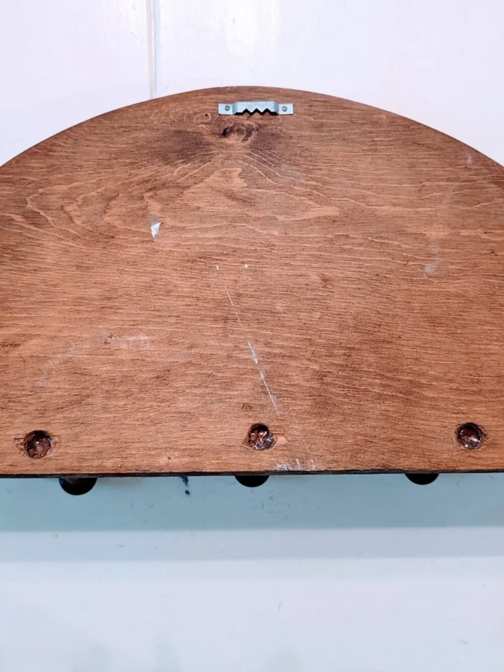 VTG Wooden Wall Key Coat Hanger 